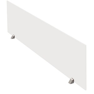 Kerkmann Tischtrennwand Move 19375210, weiß 160,0 x 45,0 cm, 1 St.