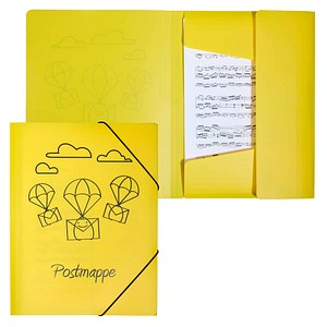 PAGNA Sammelmappe Postmappe DIN A4 gelb, 1 St.