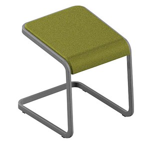 Quadrifoglio Büro-Sitzhocker C-STOOL OCSTOB01/3MAZ grün, 1 St.