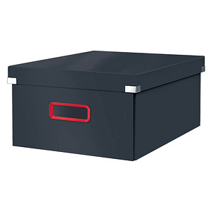LEITZ Click & Store Cosy Aufbewahrungsbox 32,0 l grau 36,9 x 48,2 x 20,0 cm