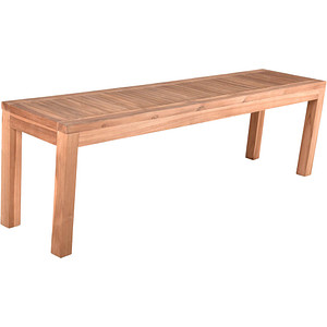 Garden Pleasure Gartenbank BIARO 940288 braun Holz 150,0 cm
