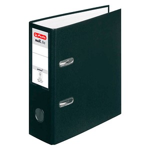 herlitz maX.f pro Ordner schwarz Karton 8,0 cm DIN A5 hoch, 1 St.