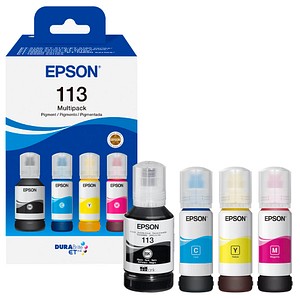 EPSON 113/T06B64 schwarz, cyan, magenta, gelb Tintenflaschen, 4er-Set