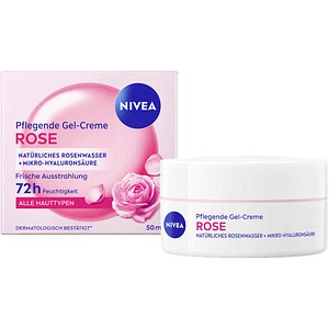 NIVEA Pflegende ROSE Gel Gesichtscreme 50,0 ml