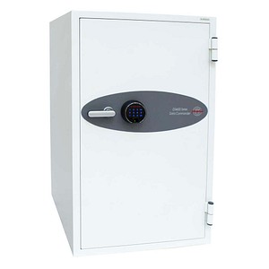 phoenix Tresor DATA COMMANDER mit Feuerschutz signalweiß 69,0 x 72,0 x 116,0 cm