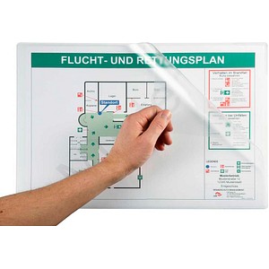 EICHNER Sichttaschen DIN A3 quer transparent glatt 2,0 mm, 1 St.
