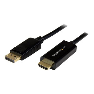 StarTech.com DisplayPort/HDMI Kabel 2,0 m schwarz, 1 St.