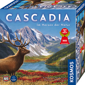 KOSMOS Cascadia - Im Herzen der Natur Brettspiel, 1 St.