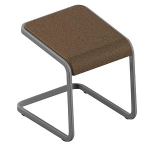 Quadrifoglio Büro-Sitzhocker C-STOOL OCSTOB01/3MB3 braun, 1 St.