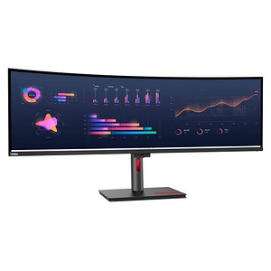 Lenovo ThinkVision P49w-30 Curved Monitor 125,0 cm (49,0 Zoll) schwarz