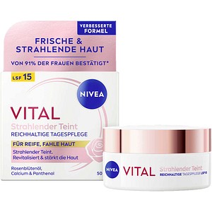 NIVEA VITAL Strahlender Teint REICHHALTIGE Gesichtscreme 50,0 ml