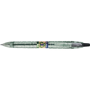 PILOT Kugelschreiber B2P „Bottle 2 Pen“ ECOBALL transparent/grün, Schreibfarbe: schwarz, 1 St.