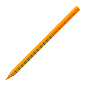 FABER-CASTELL Jumbo Grip neon Buntstift orange, 1 St.