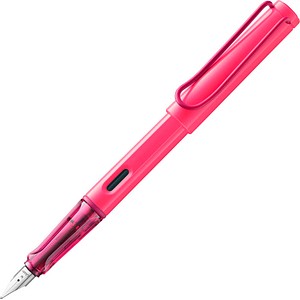 LAMY safari  Patronenfüller neonpink M (mittel), 1 St.