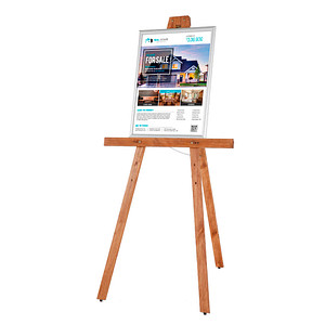 update displays Staffelei braun 59,5 x 74,0 x 159,5 cm, 1 St.