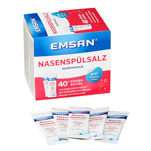EMSAN Nasenspülsalz 40x 2,5 g