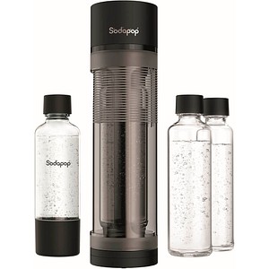 Sodapop Wassersprudler Logan schwarz