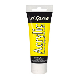 KREUL el Greco Acrylfarbe echtgelb zitron 75,0 ml, 1 St.