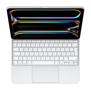 Apple Magic Keyboard Tablet-Tastatur weiß geeignet für Apple iPad Pro 13“ (M4)