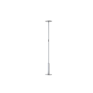 9095-28 LED Stehlampe silber 39+6 W