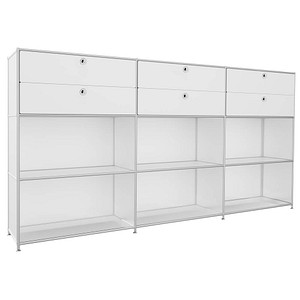 viasit Sideboard System4, 83913 weiß 227,9 x 40,4 x 118,2 cm, 1 St.