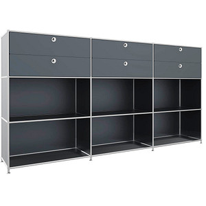 viasit Sideboard System4, 83914 anthrazit 227,9 x 40,4 x 118,2 cm, 1 St.