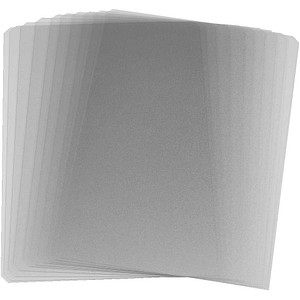 EICHNER Sichttaschen Abdeckfolie DIN A4 transparent glatt, 10 St.