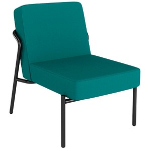 medso powered by PAPERFLOW Sessel MEDSO S blau schwarz Kunststoff 58,0 x 74,3 x 38,0 cm, 1 St.