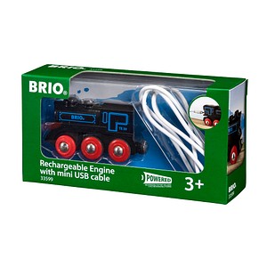 BRIO® Schwarze Akku-Lok 33599 Spielzeugeisenbahnen