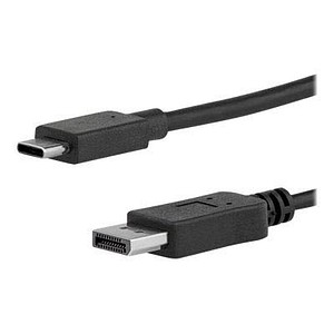 StarTech.com USB C/DisplayPort Kabel 1,8 m schwarz, 1 St.