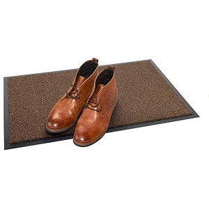 miltex Fußmatte Eazycare Duet schokoladenbraun 60,0 x 90,0 cm