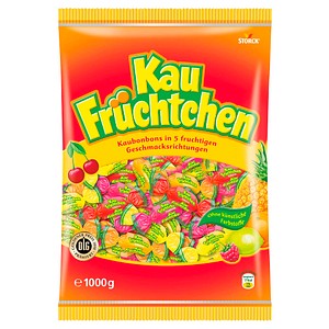 Kaufrüchtchen Kaubonbons 233 St./ 1,0 kg, 1 Pack