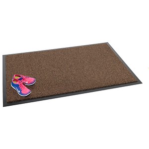miltex Fußmatte Eazycare Duet schokoladenbraun 90,0 x 150,0 cm