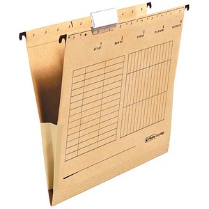 herlitz Hängetaschen braun, 25 St.