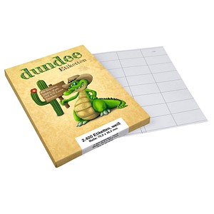 dundee Etiketten weiß 70,0 x 36,0 mm, 100 Blatt