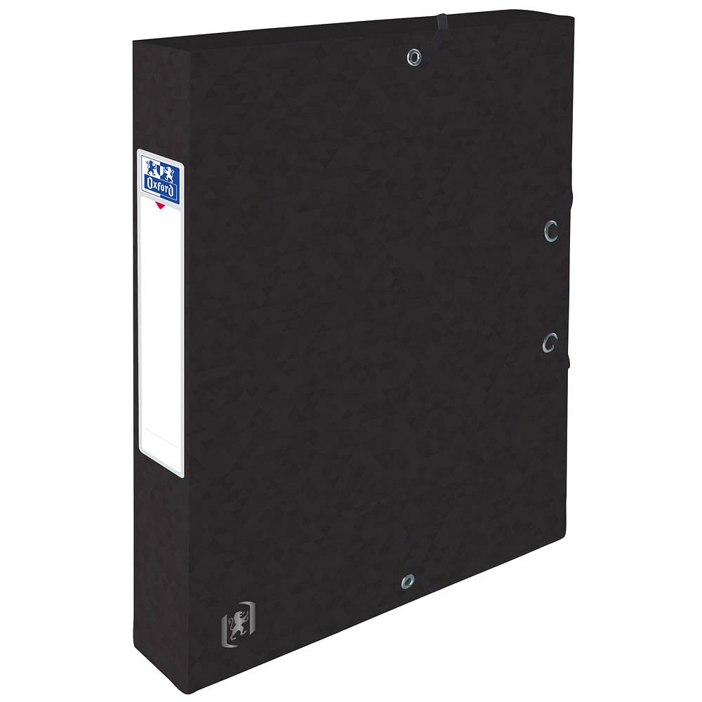 OXFORD Heftbox TOP FILE+ 4,0 cm schwarz | Printus