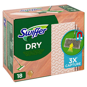 Swiffer DRY Staubfangtücher Mikrofaser, 18 St.