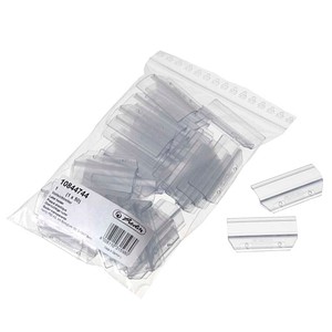 herlitz Vollsichtreiter transparent, 50 St.