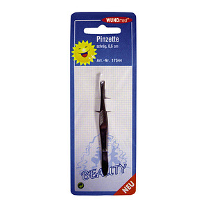 WUNDmed® schräge Spitze Pinzette 1-tlg., 1 St.