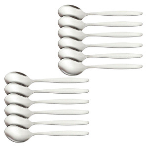 solex® Espressolöffel TM 80 silber, 12 St.