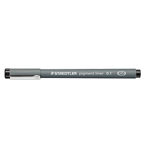 STAEDTLER pigmentliner 308 Fineliner schwarz 0,1 mm, 1 St.