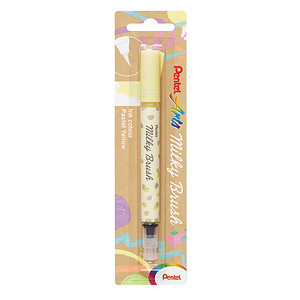 Pentel Milky Brush XGFH-PGX Brush-Pen gelb, 1 St.