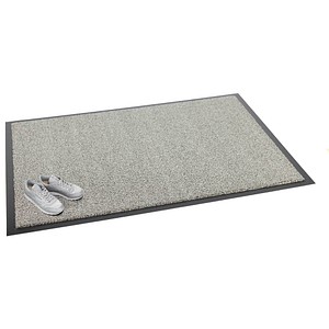 miltex Fußmatte Eazycare Duet quarzgrau 90,0 x 150,0 cm