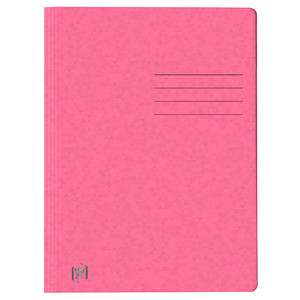 OXFORD Schnellhefter TOP FILE+ Karton rosa DIN A4