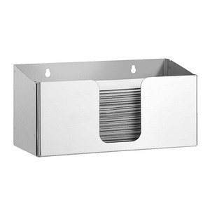 Bartscher Papierhandtuchspender ILZF20 850057 silber Chromnickelstahl gebürstet, 1 St.