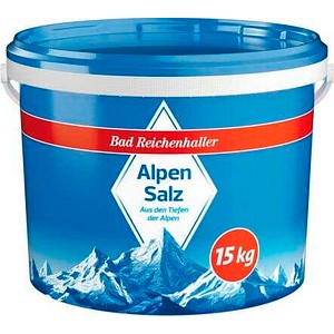 Bad Reichenhaller  Alpensalz Salz, 15,0 kg