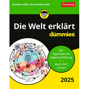 Harenberg Abreißkalender Die Welt erklärt für Dummies 2025