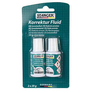 STANGER Korrekturflüssigkeit 2 x 20,0 ml