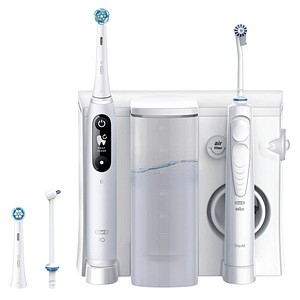 Oral-B Munddusche Center OxyJet Reinigungssystem +Oral-B iO6, 1 St.