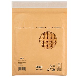 MAILmedia Polstertaschen SUMO® 1515 braun für DIN B5+, 100 St.
